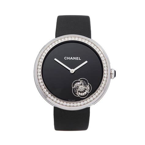 chanel watch white and gold|chanel watch diamonds.